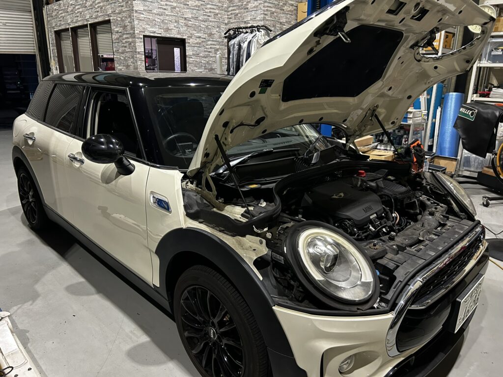 BMW　MINI　F54　クラブマン　EGR洗浄 流量異常　エンジン洗浄　ポート洗浄　DPF洗浄　岐阜県　岐阜市　岐南町　各務原市　大垣市　一宮市　名古屋　愛知　滋賀　豊橋