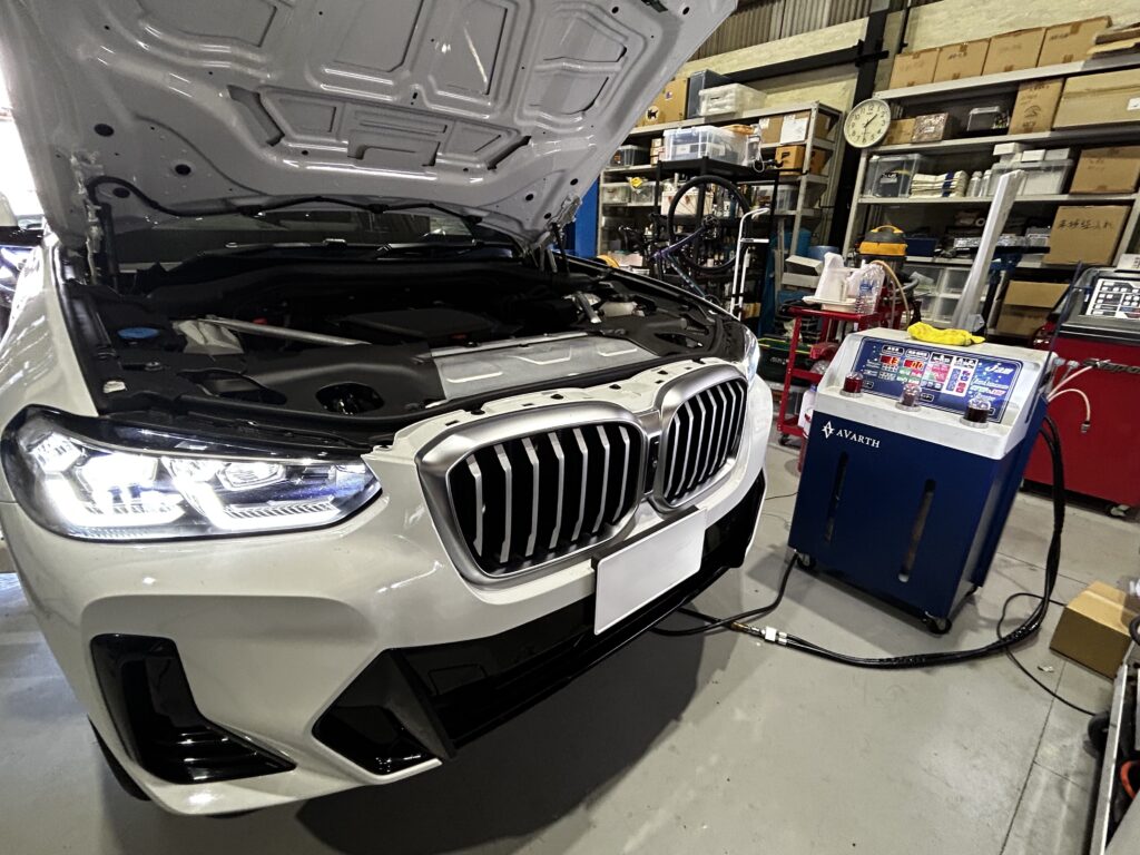 BMW　G01　X3　ATF　オートマオイル　トルコん太郎　AVARTH　岐阜　愛知　名古屋　岐南町　BMW修理