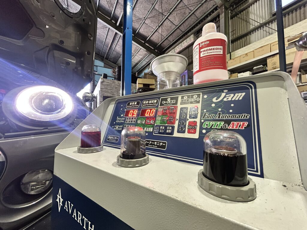 AVARTH　岐阜　MINI　BMW　輸入車修理　MINI修理　BMW修理　ATF交換　トルコン太郎　愛知　三重　大垣　静岡