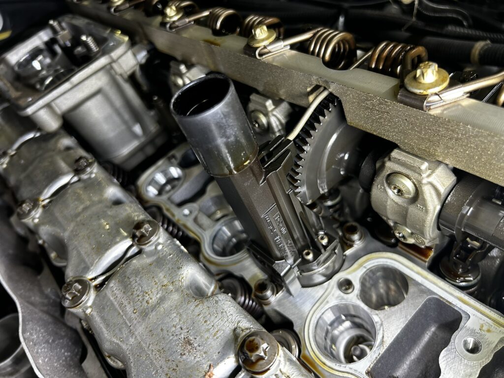 AVARTH　岐阜　愛知　三重　大垣　BMW修理　輸入車修理　BMW　岐阜BMW　M４　F８２　F８バルブトロニックサーボモーター　バルブトロニックモータ
