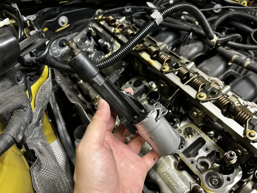 AVARTH　岐阜　愛知　三重　大垣　BMW修理　輸入車修理　BMW　岐阜BMW　M４　F８２　F８バルブトロニックサーボモーター　バルブトロニックモータ
