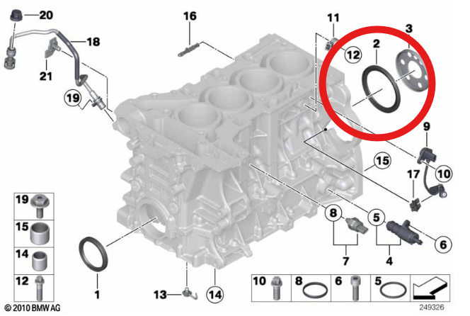 BMW　BMW修理　輸入車修理　オイル漏れ　F11　F10　５シリーズ
AVARTH　岐阜　愛知　三重　静岡
リヤオイルシール　リヤシール　ｸﾗﾝｸシール