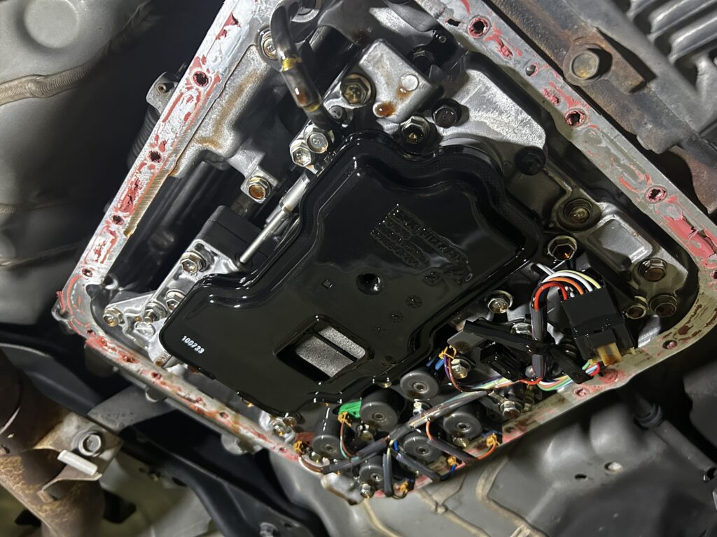 スバル 岐阜スバル AVARTH ATF交換 オートマオイル交換 トルコン太郎 オイル交換 岐阜 岐南町 大垣 一宮 各務原 オイルパン取り外し